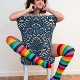 amanda rainbow socks DSC1933web