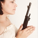 rifle and hands 0812