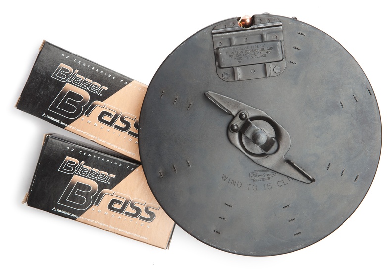 45ACP ammo 100rd drum 2259