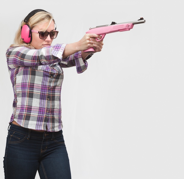 crickett pink pistol shooter 6767web