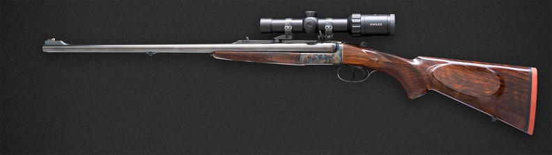French Double Rifle 7282web