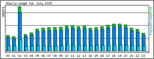 Hourly usage