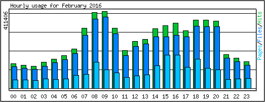 Hourly usage