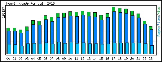 Hourly usage