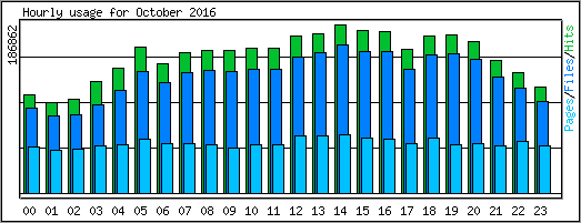 Hourly usage